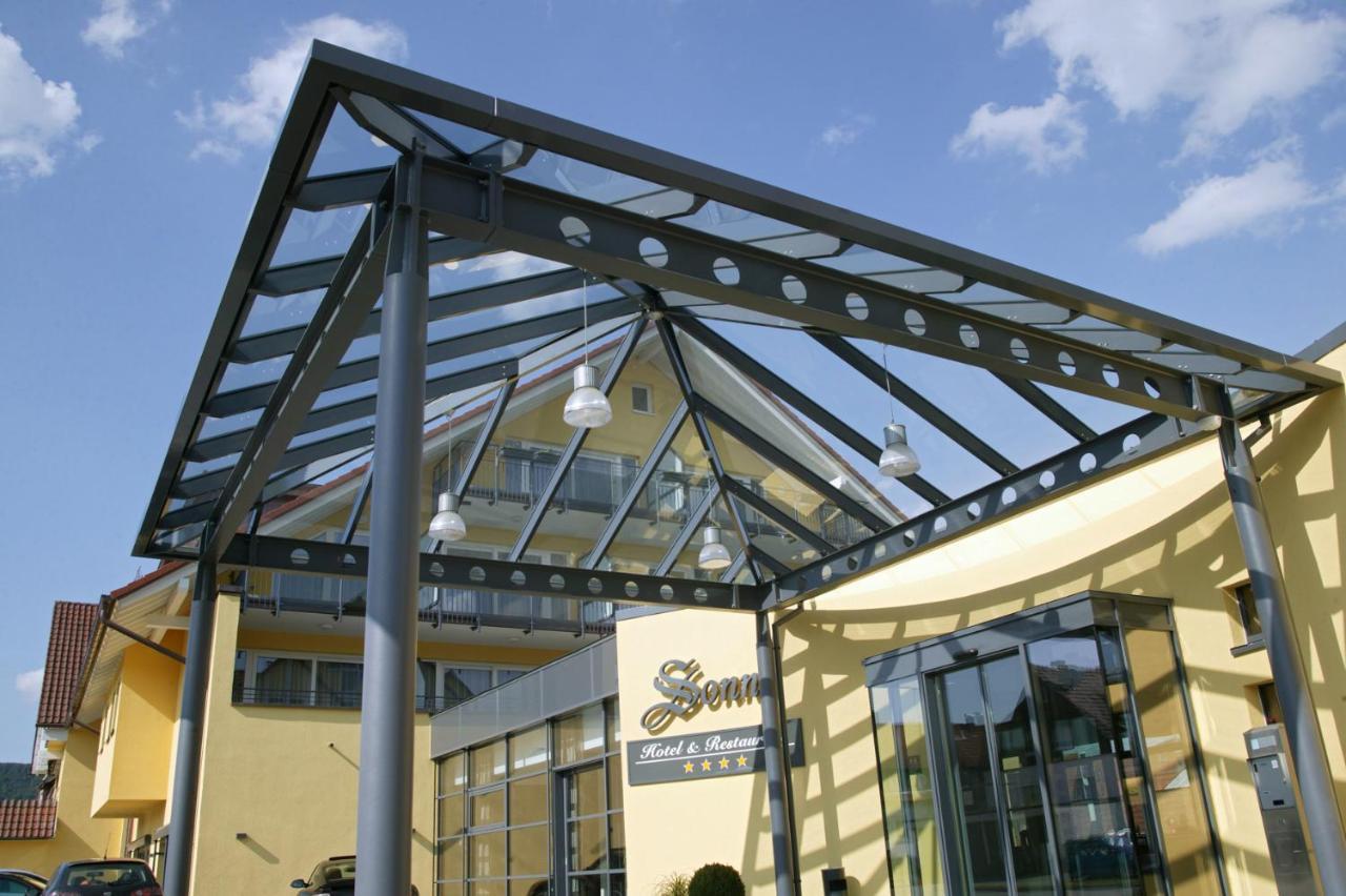 Hotel Sonne Garni Rudersberg Exterior foto