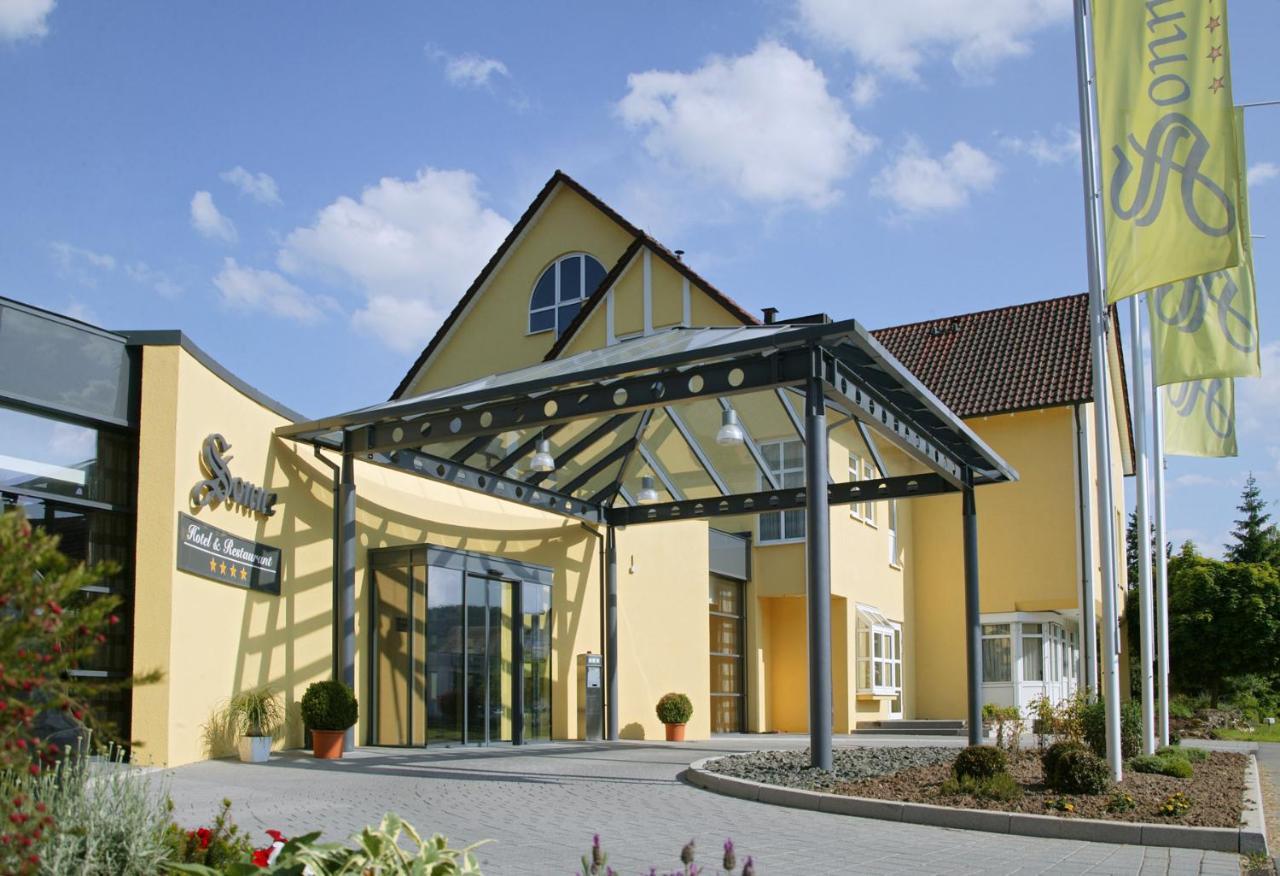 Hotel Sonne Garni Rudersberg Exterior foto