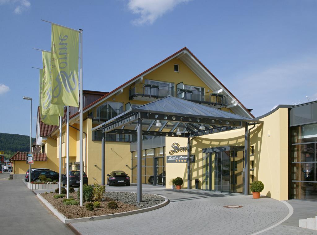 Hotel Sonne Garni Rudersberg Exterior foto